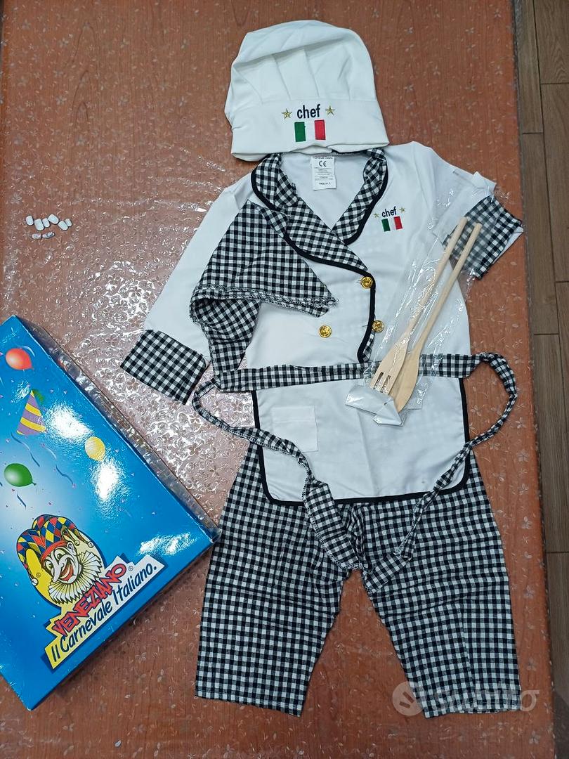Vestito carnevale veneziano Chef tg. 2 anni - Tutto per i bambini In  vendita a Napoli