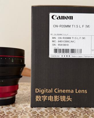 Canon CN-R 35mm T1.5 L