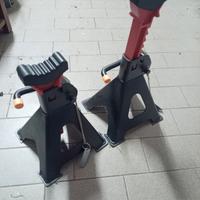 2 pz cavalletti sollevamento veicoli, 3 tonnellate