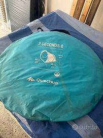 Parasole con apertura frontale 2 seconds Decathlon