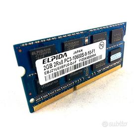 Memoria RAM SODIMM Elpida 2GB