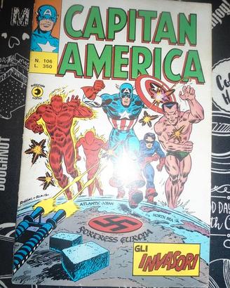 fumetti capitan america n.106 corno ( invasori )