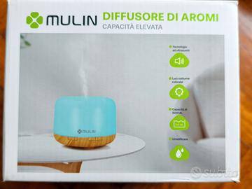 umidificatore Mulin con telecomando e luci