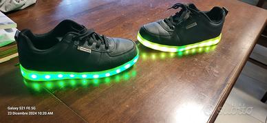 scarpe con luci led 