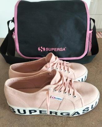 Set scarpe più borsa Superga