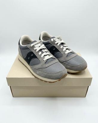 Sneakers Saucony grigie e nere taglia 40.5