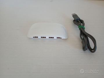 Mediacom Hub 7 porte USB 2.0 Zero Line Multipresa