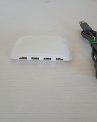 Mediacom Hub 7 porte USB 2.0 Zero Line Multipresa