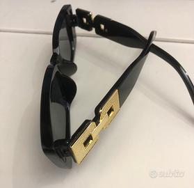 Occhio da sole donna neri dorati