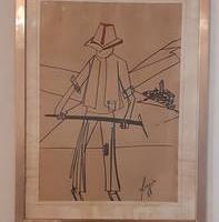 Quadro Pittore Riggio anni 70