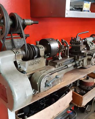 Tornio Hobby Mi-Bo anni '70 ghisa