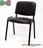 sedie-per-ufficio-sala-d-attesa-ecopelle-nera