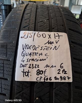 2 GOMME USATE QUATTRO STAGIONI 2156017 - CP4062098