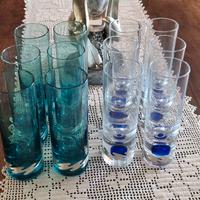 Esclusivo Set 12 Bicchieri Tumbler in Cristallo e 