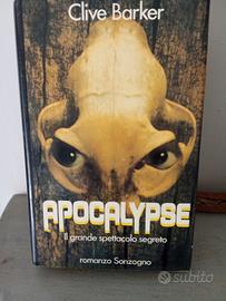 Clive Barker -Apocalypse - ed Sonzogno  1990