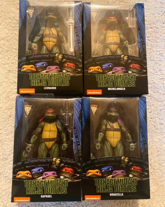Lotto Neca ninja turtles sigillate