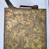 Tanica ww2 mimetica desert olio armi