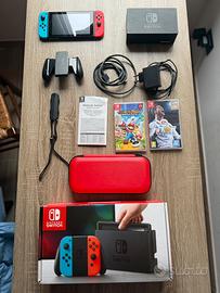 Nintendo switch - Bundle completo,Giochi,Custodia