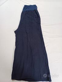 Pantaloni morbidi blu scuro 