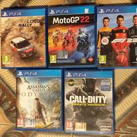 Lotto giochi PS4 RACING E NON 