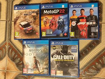 Lotto giochi PS4 RACING E NON 