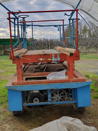 Carroraccolta con interventi da fare