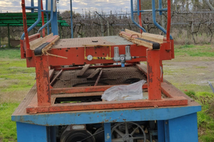 Carroraccolta con interventi da fare