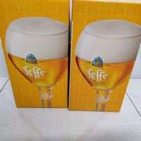 2 Calici birra Leffe 33 cl 