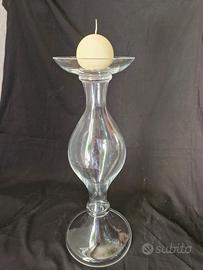 Portacandela in vetro