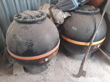 2 filtri per piscina