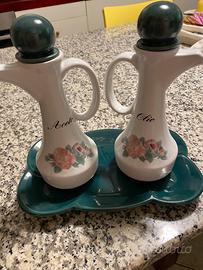 Menage set aceto e olio