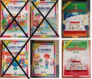 Collezione giochi SAPIENTINO EUROPA & ITALIA