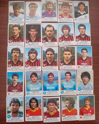 Lotto misto n.45 figurine Calciatori EDIS 84/85/86