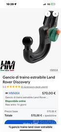 Gancio land rover
