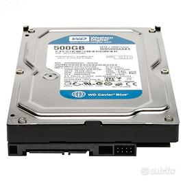 2 hd western digital 500 gb