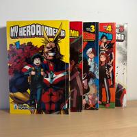 My Hero Academia Vol. 1-5 Lotto Manga Star Comics