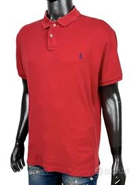 Polo Ralph Lauren Polo Uomo Rossa Custom Fit 2XL