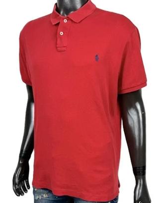 Polo Ralph Lauren Polo Uomo Rossa Custom Fit 2XL