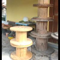 Bobine Legno per Tavoli e Arredo Industrial