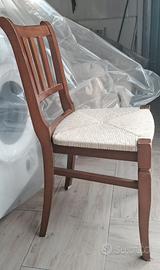Set 4 sedie classica Scavolini in legno