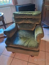 Poltrona velluto | Poltrona pelle