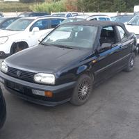 Vendiamo ricambi per golf 3 cabrio 1995 benzina