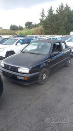 Vendiamo ricambi per golf 3 cabrio 1995 benzina