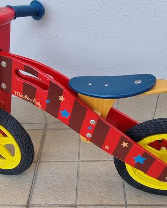BICI BIMBO SENZA PEDALI IN LEGNO MOULIN ROTY