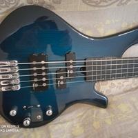 Basso elettrico 5 fretless Joe De Marco 