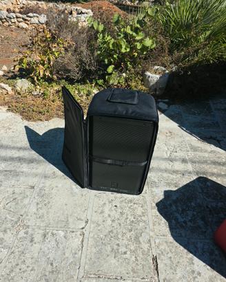 rcf 912a cover originali e due cavi lunghi xlr