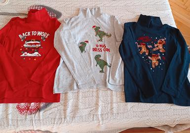 Set 3 lupetto bambino o tg 9-10 anni 140 cm OVS