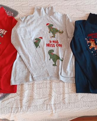 Set 3 lupetto bambino o tg 9-10 anni 140 cm OVS