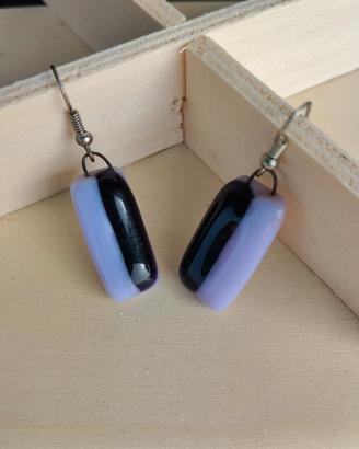 Orecchini di pietra dura pendenti 