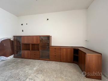 Sala da pranzo completa anni ‘70/‘80 - legno scuro